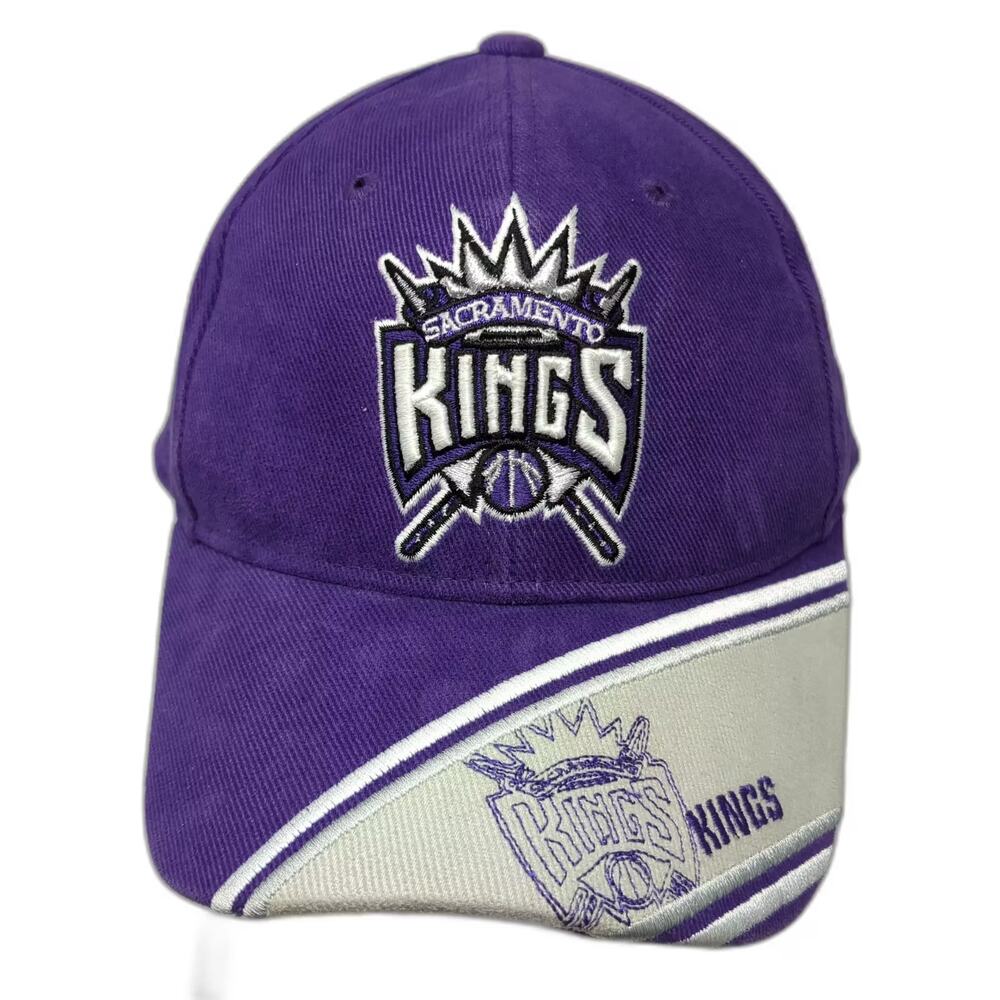 Sacramento Kings NBA Elevation Purple Cap One Size Adjustable Strapback Hat